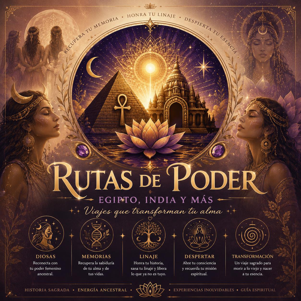 Viajes Iniciáticos — Portales de Poder y Sabiduría Ancestral
